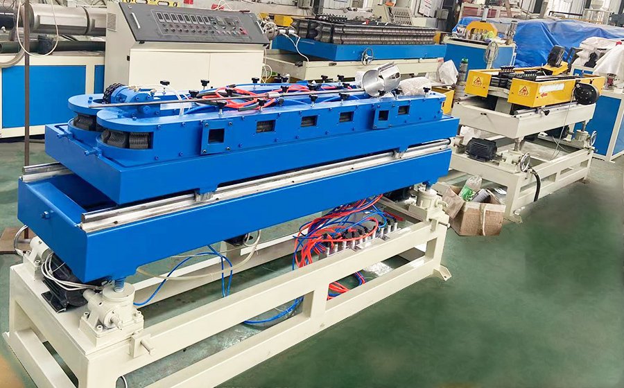 16mm to 50mm PE single wall corrugated pipe extruder