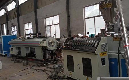 SJSZ51X105 PVC Water Pipe Extrusion Line