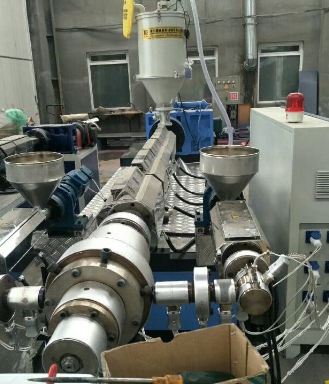 AB ABA ABC Co-extrusion HDPE Pipe Extrusion Line