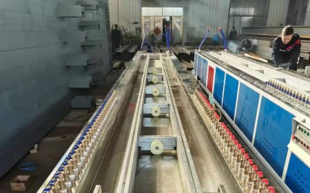 PVC plastic profile production line
