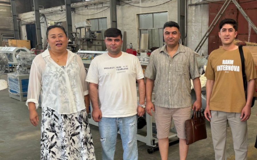 Afghanistan Customer Visited Qingdao Aorui Plastic Machinery and Signed Orders for PVC Pipe Production Line and PVC Fiber Reinforced Hose Production Line