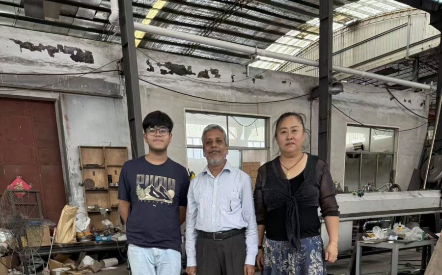 Recent Overseas Customer Visits Highlight Growing Demand for PVC and PE Pipe Machinery